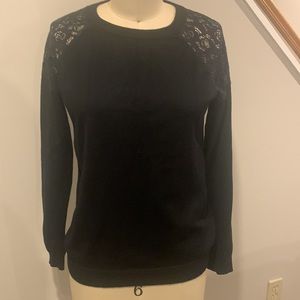 Forever 21 Lace Cut-Out Sweater